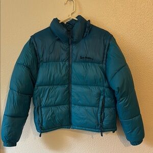 Teal Puffer Jacket